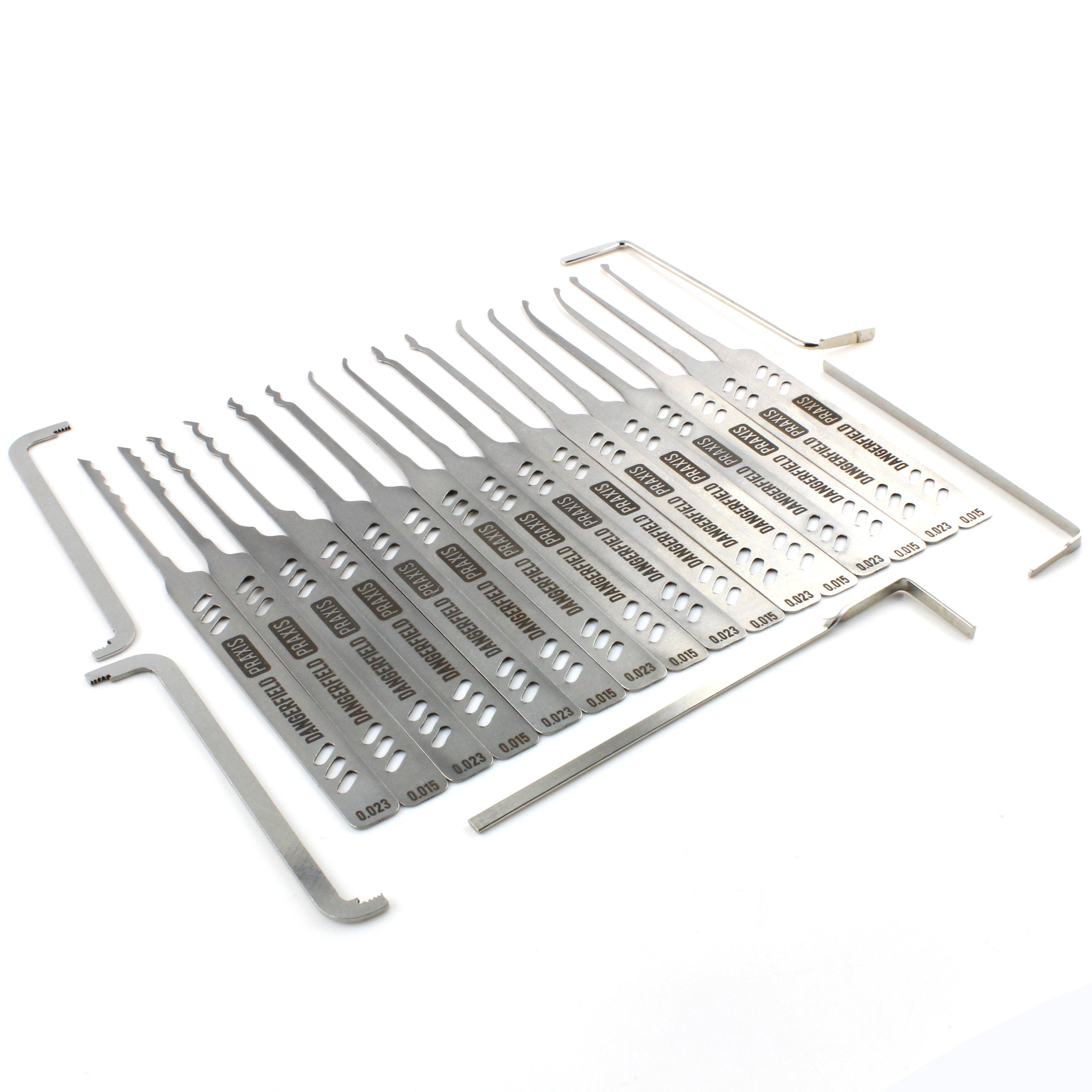 ロックフィールドイクイップメント　LOCKFIELD EQUIPME Dangerfield PRAXIS Dual-Gauge Complete Lock Pick Set – Stemcell