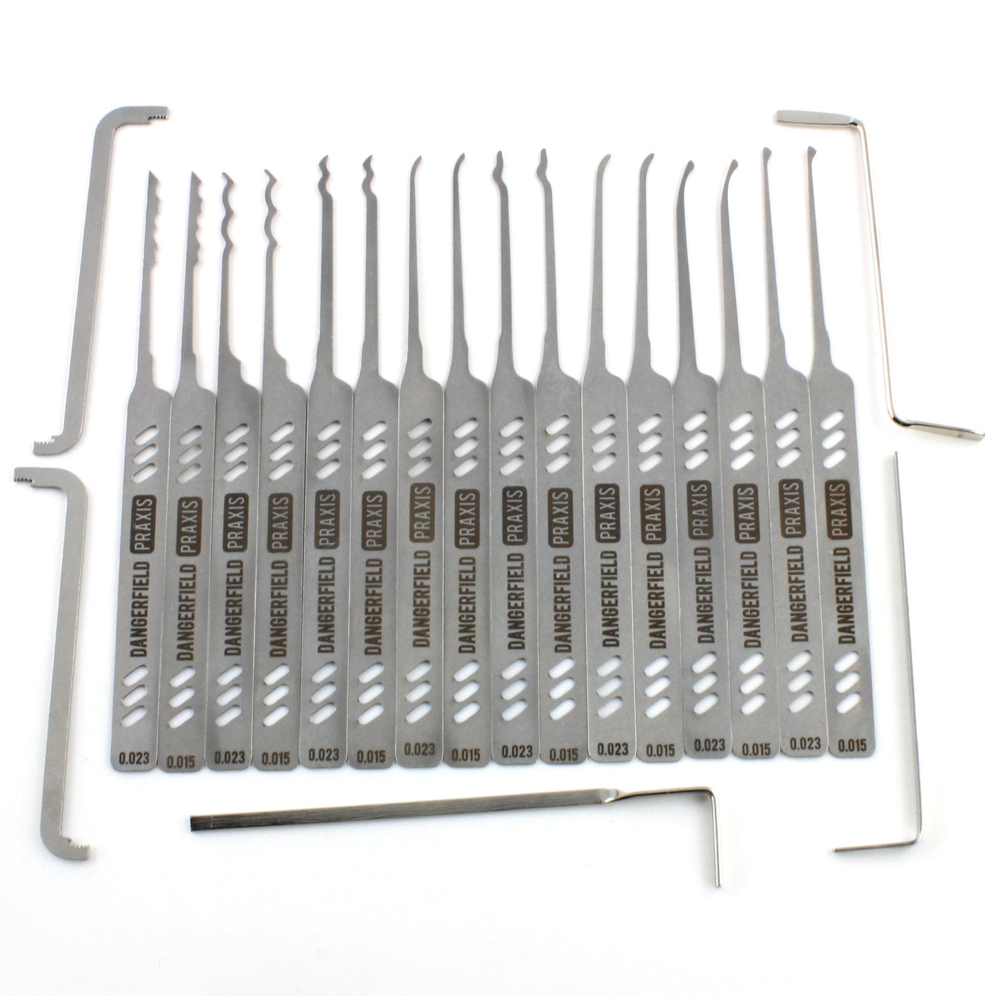 Dangerfield PRAXIS Dual-Gauge Complete Lock Pick Set