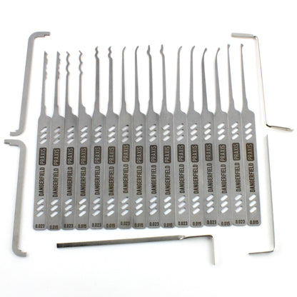 Dangerfield PRAXIS Dual-Gauge Complete Lock Pick Set