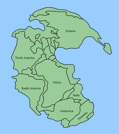 Break-Up of Pangea