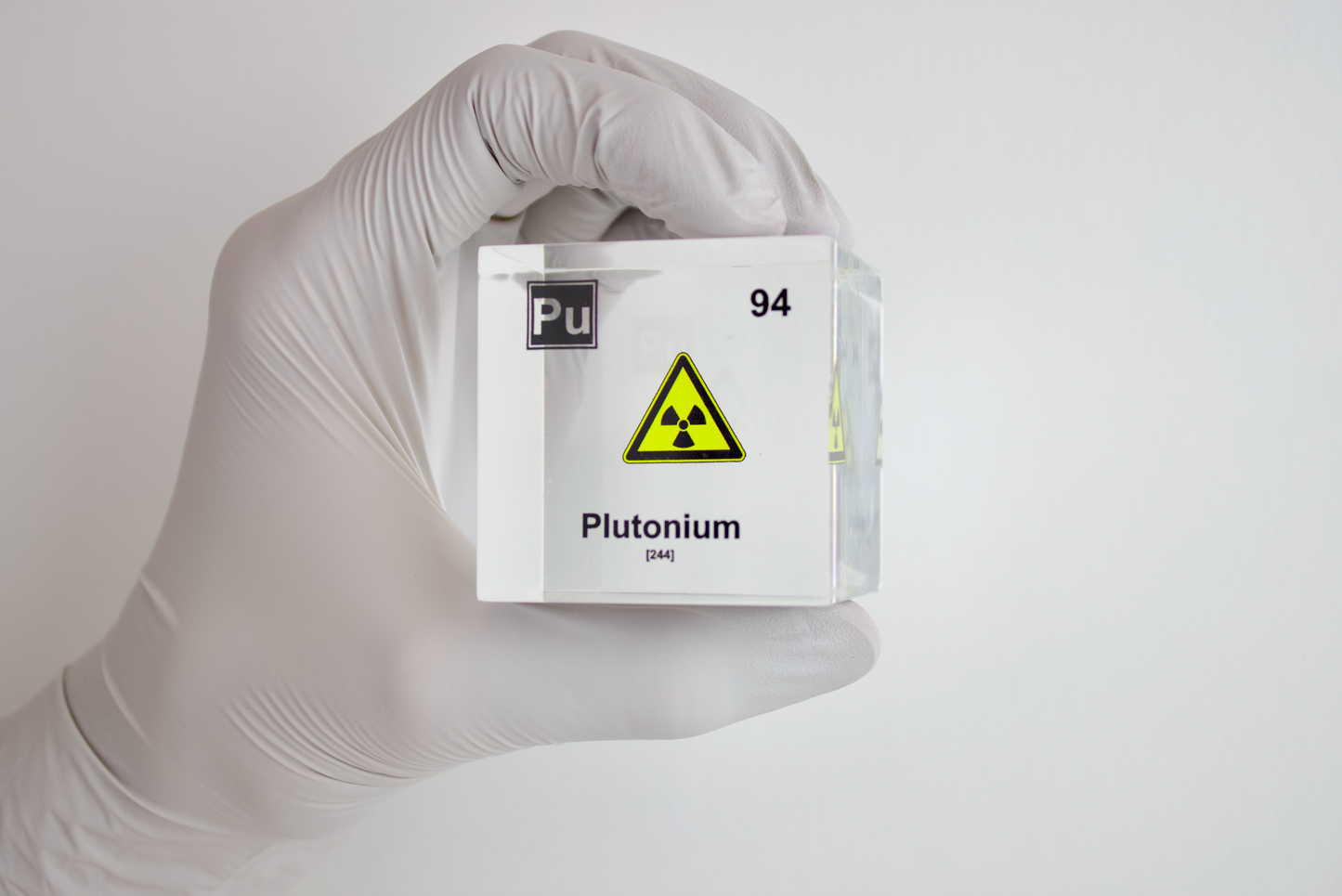 Plutonium Element Cube - 2" Acrylic Display - Atomic Number 94