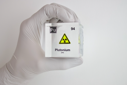 Plutonium Element Cube - 2" Acrylic Display - Atomic Number 94