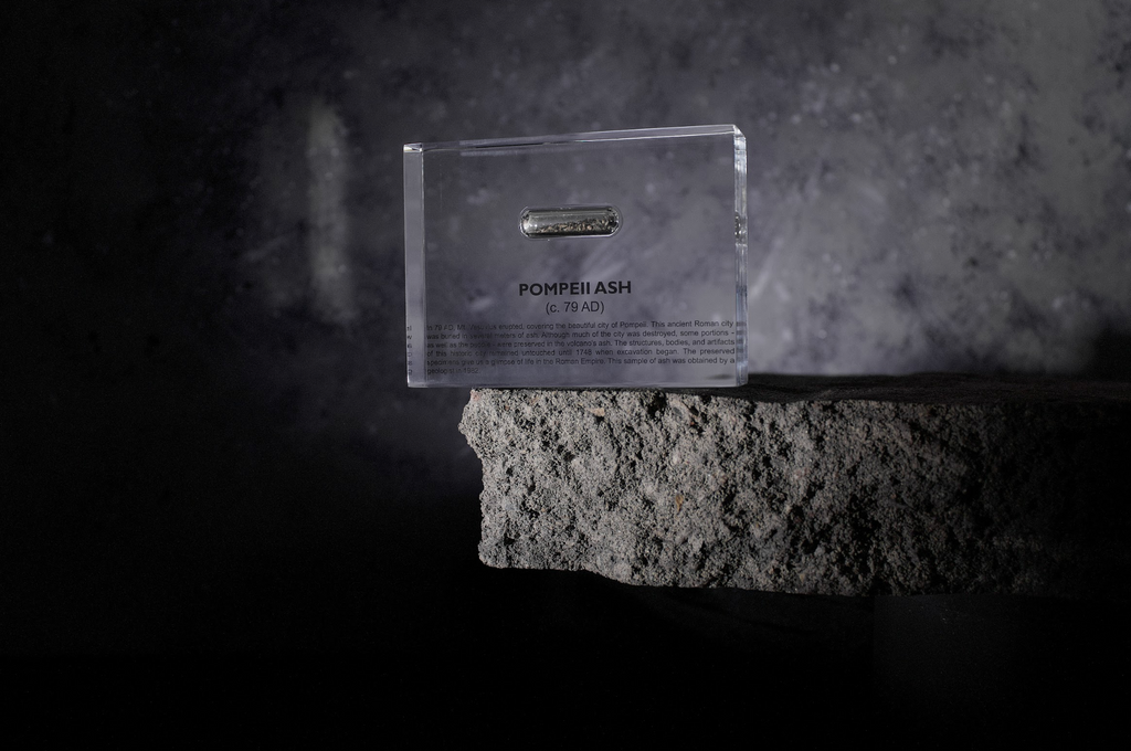 Pompeii Ash Artifact Display
