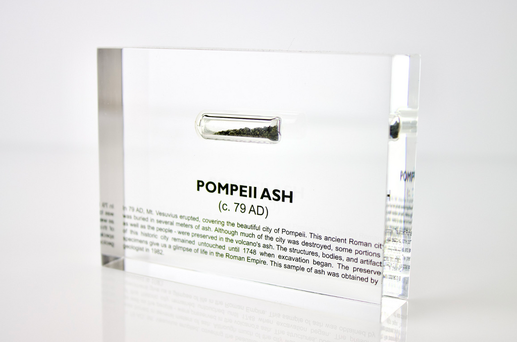 Pompeii Ash Artifact Display