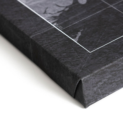 Push Pin National Parks Map: Modern Slate (Pins Included)