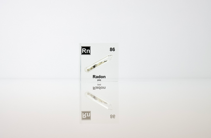 Radon Element Cube - 2" Acrylic Display - Atomic Number 86