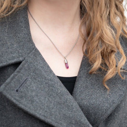 Rough Ruby Pendant