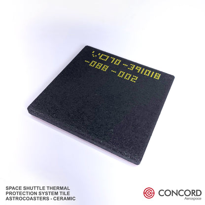 SPACE SHUTTLE THERMAL PROTECTION SYSTEM TILE ASTROCOASTER