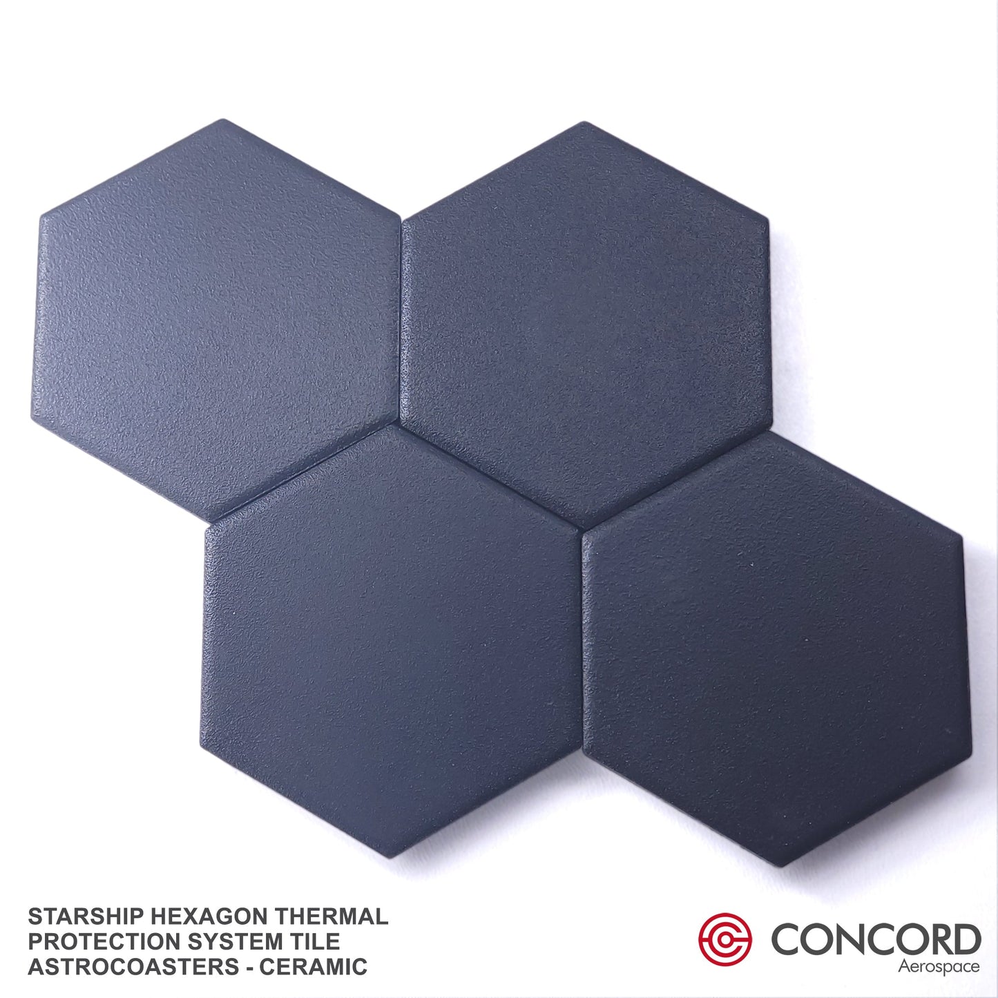 STARSHIP HEXAGON THERMAL PROTECTION SYSTEM TILE ASTROCOASTER