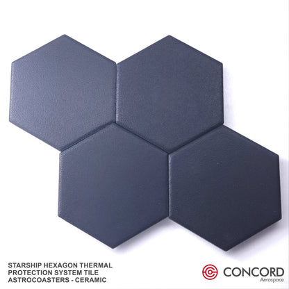 STARSHIP HEXAGON THERMAL PROTECTION SYSTEM TILE ASTROCOASTER