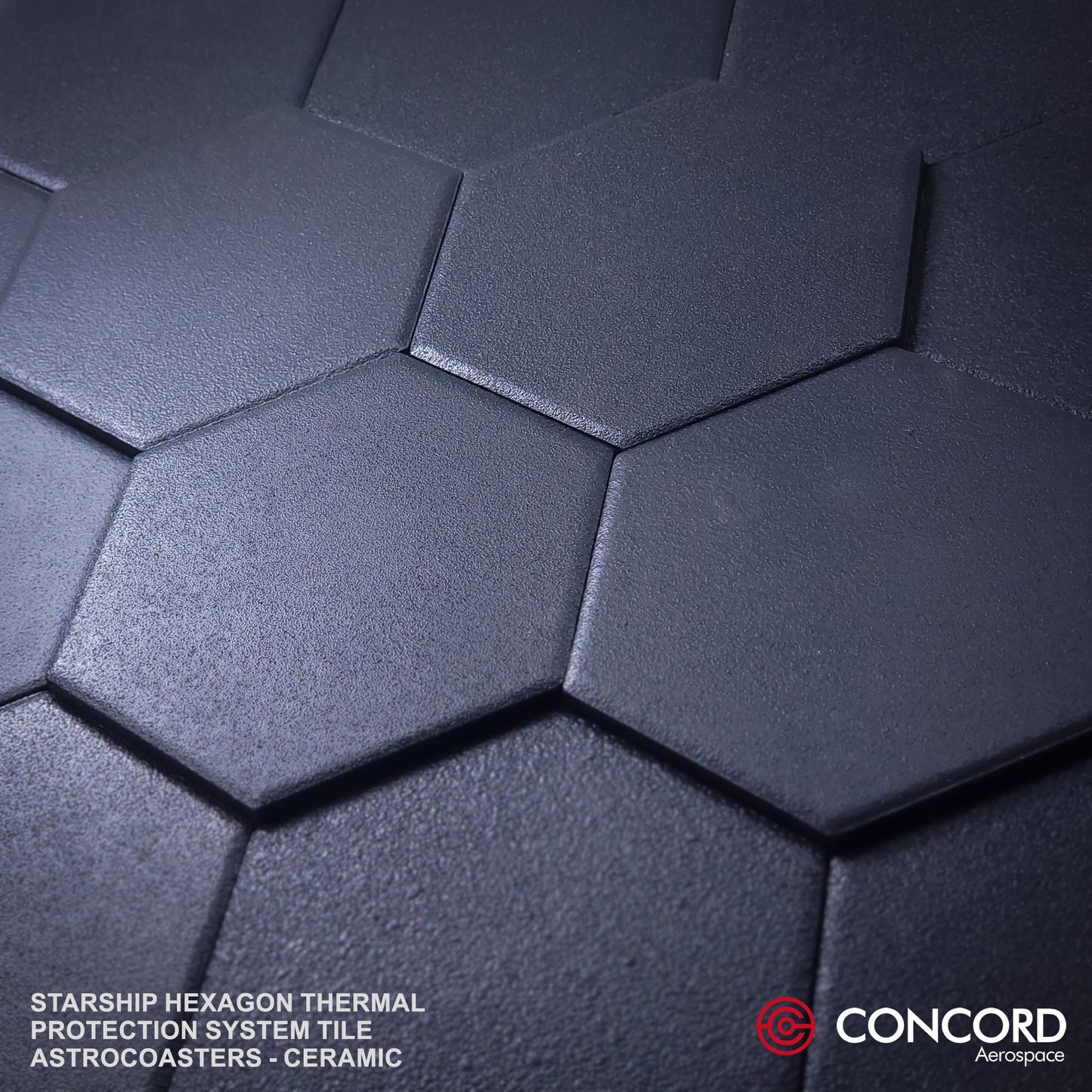 STARSHIP HEXAGON THERMAL PROTECTION SYSTEM TILE ASTROCOASTER