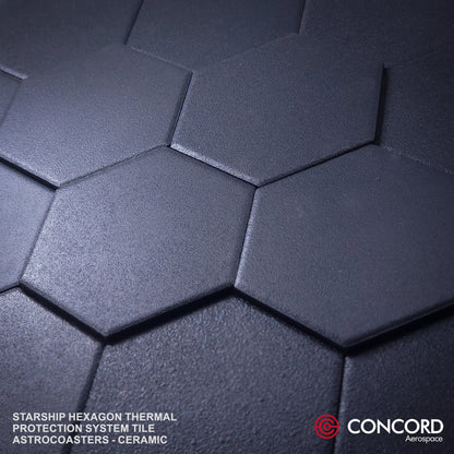 STARSHIP HEXAGON THERMAL PROTECTION SYSTEM TILE ASTROCOASTER