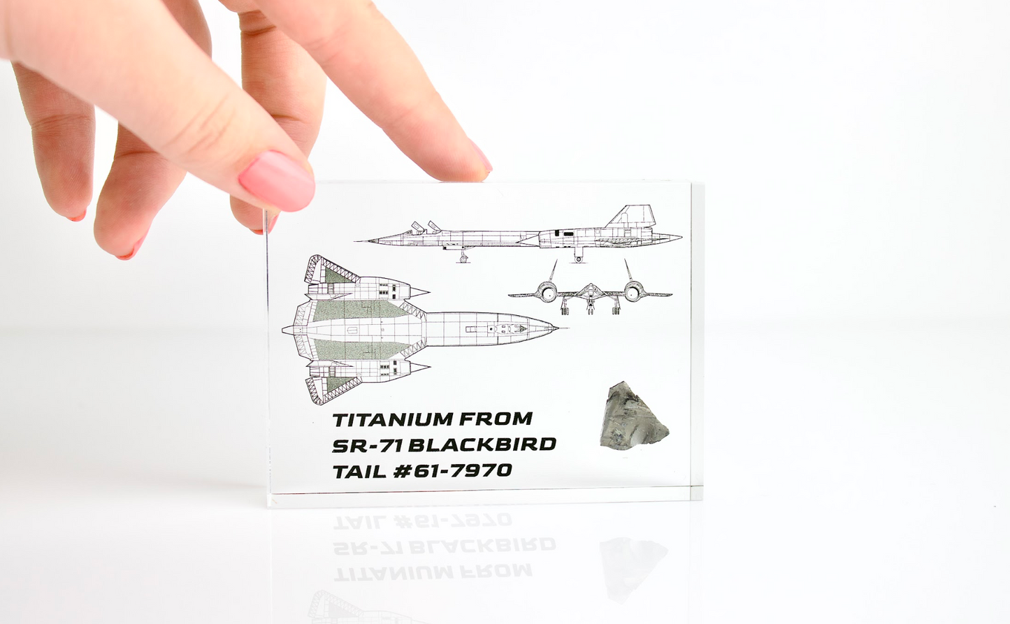 SR-71 Blackbird Titanium (Jet Blueprint)