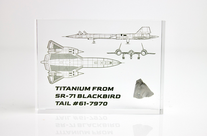 SR-71 Blackbird Titanium (Jet Blueprint)