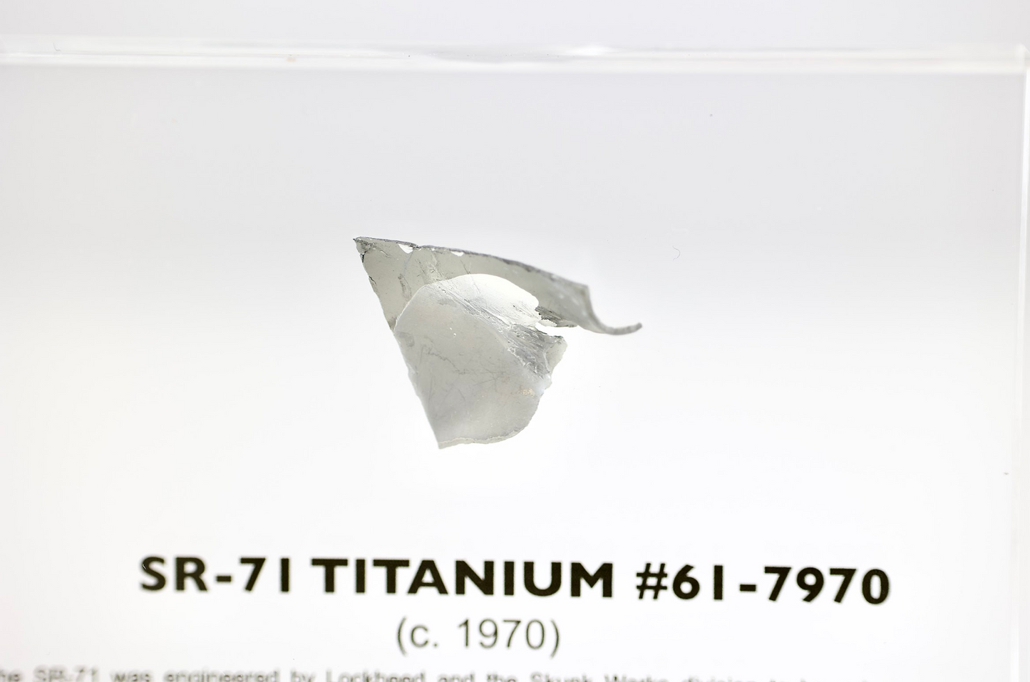 SR-71 Titanium
