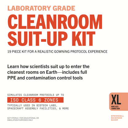Cleanroom Suit-Up Kit, Default Title at Stemcell Science Shop
