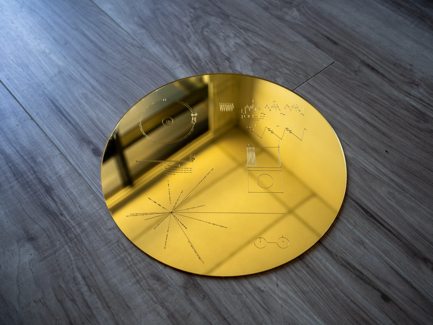 Voyager Golden Record Replica Wall Art
