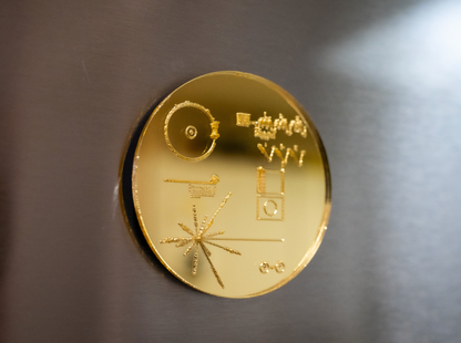 Voyager Golden Record Mirror Magnet