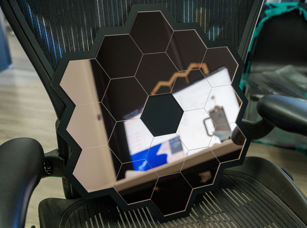 James Webb Space Telescope Mirror Replica Wall Art