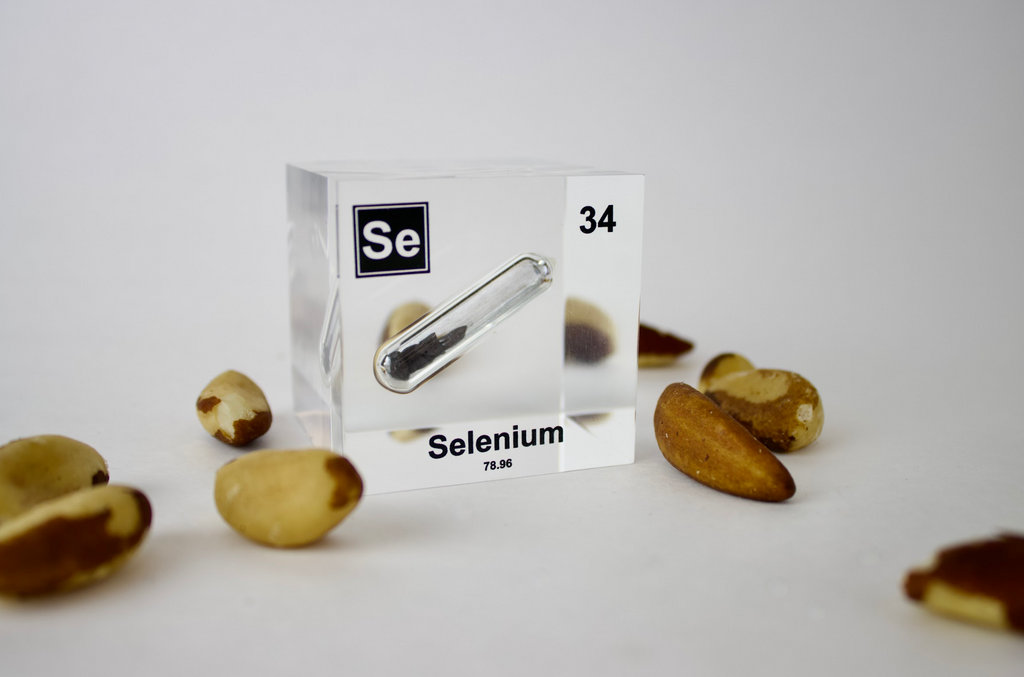 Selenium Element Cube - 2" Acrylic Display - Atomic Number 34