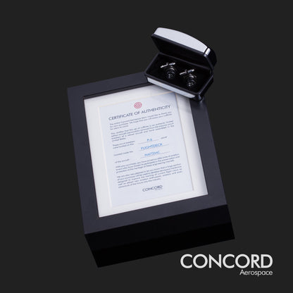 JET CUFFLINKS - CRAFTED FROM THE MIGHTY BOEING 747