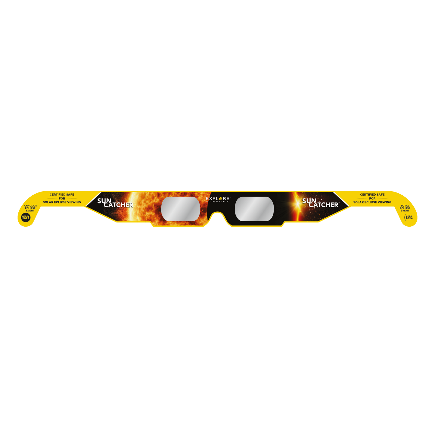 Sun Catcher Solar Eclipse Glasses (500-Pack Assortment & Counter Displays)