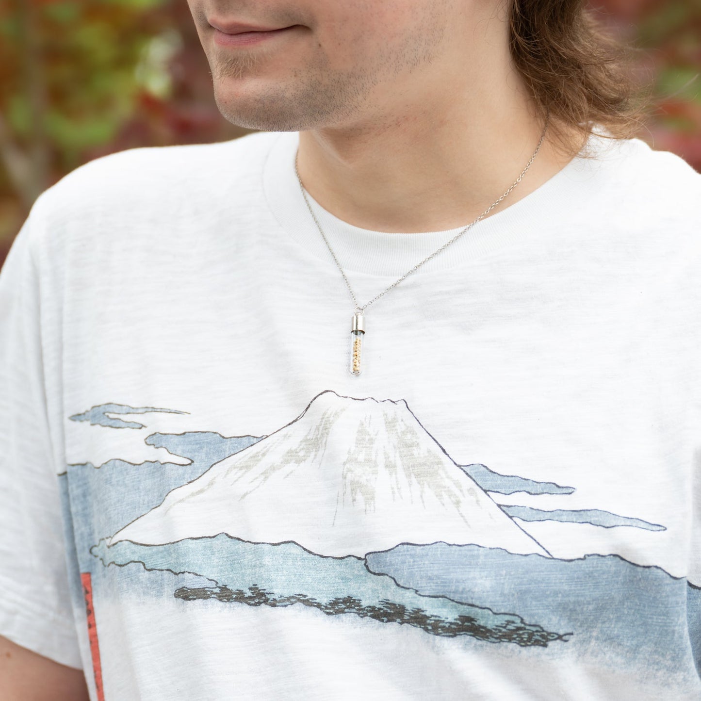 Japanese Star Sand Vial Necklace