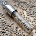 Japanese Star Sand Vial Necklace