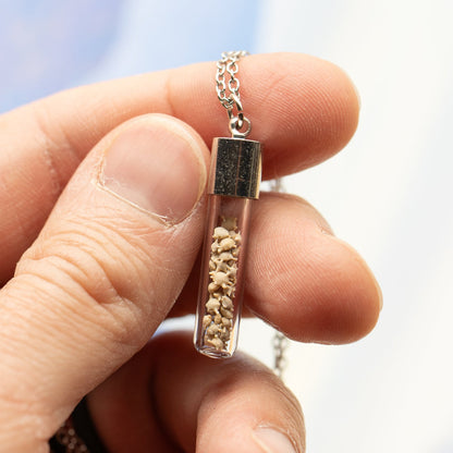 Japanese Star Sand Vial Necklace