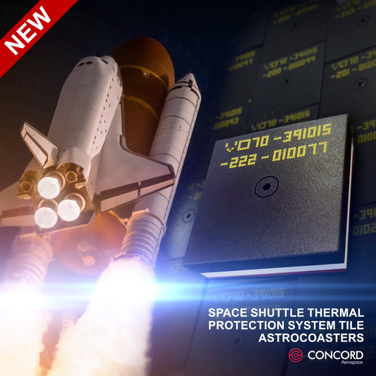 SPACE SHUTTLE THERMAL PROTECTION SYSTEM TILE ASTROCOASTER