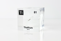 Thallium Element Cube - 2" Acrylic Display - Atomic Number 81