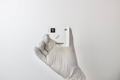 Thallium Element Cube - 2" Acrylic Display - Atomic Number 81