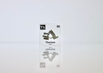 Thorium Element Cube - 2" Acrylic Display - Atomic Number 90