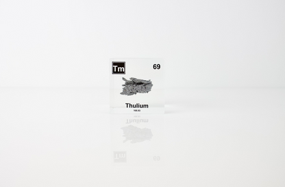 Thulium Element Cube - 2" Acrylic Display - Atomic Number 69