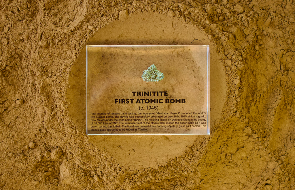 Trinitite (First Atomic Bomb)