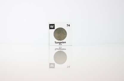 Tungsten Element Cube - 2" Acrylic Display - Atomic Number 74