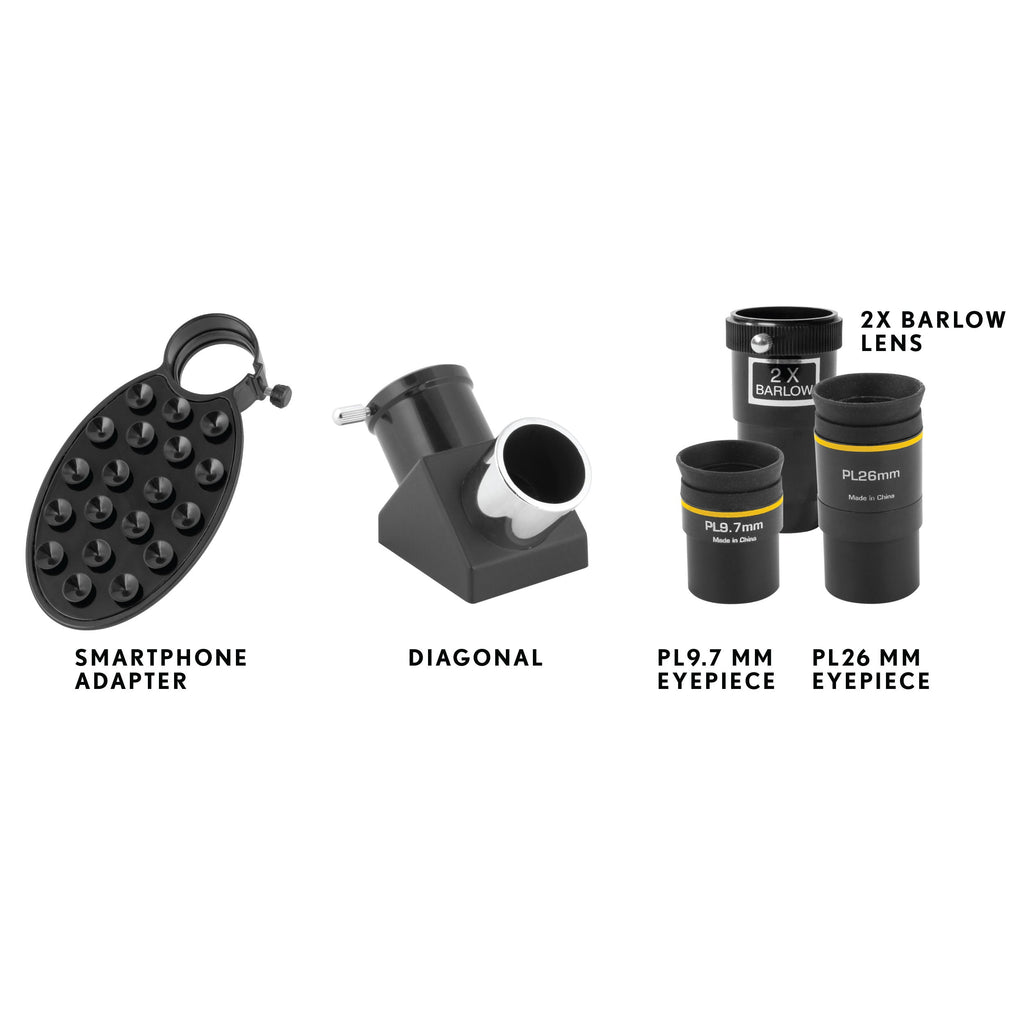 StarApp50 50mm Refractor Telescope with Astronomy APP