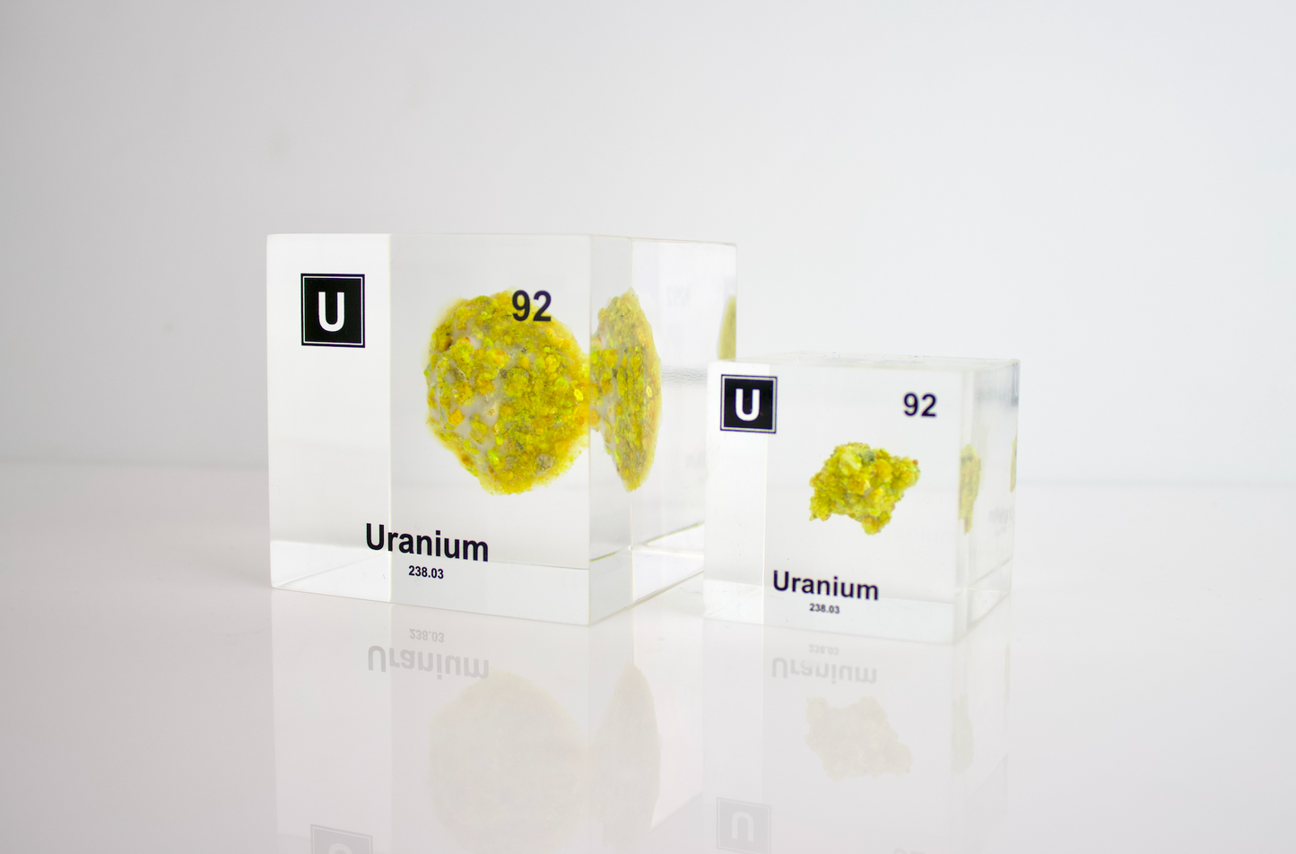 3 inch Uranium Cube