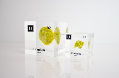 3 inch Uranium Cube