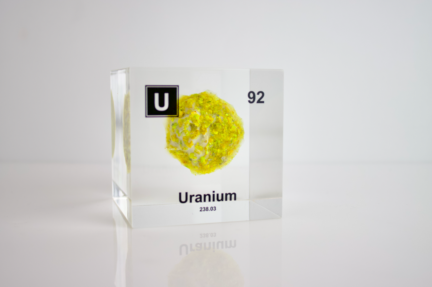 3 inch Uranium Cube