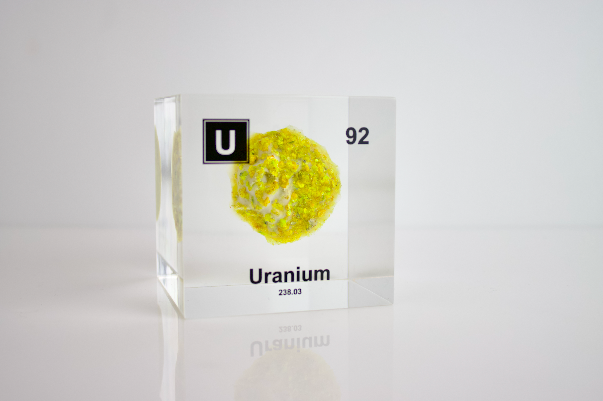 3 inch Uranium Cube