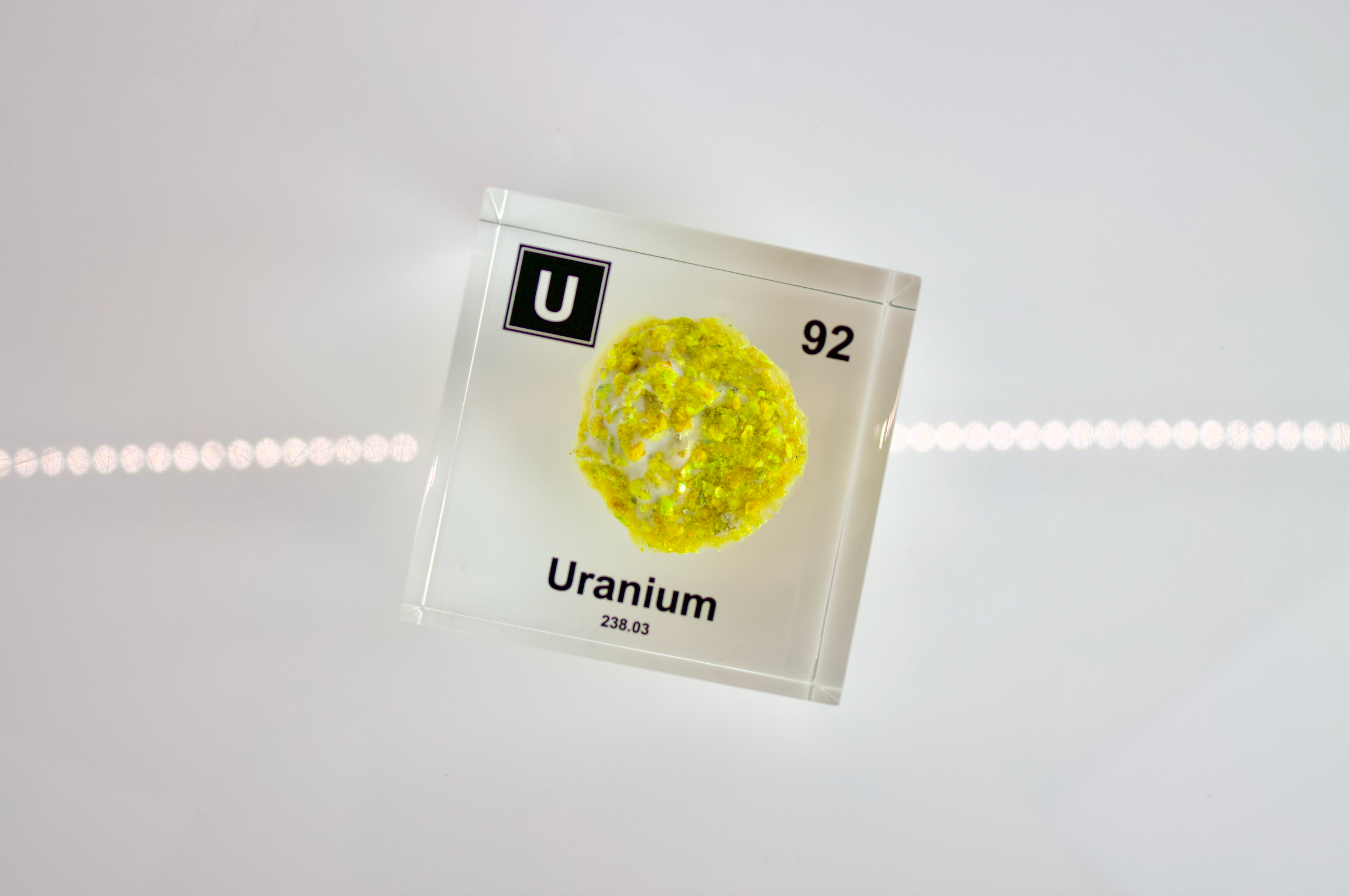 3 inch Uranium Cube