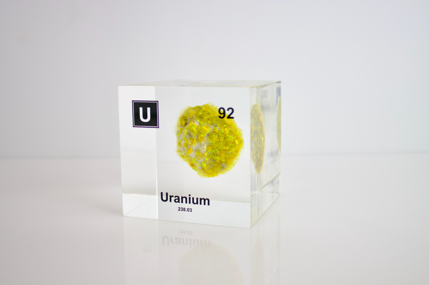 3 inch Uranium Cube