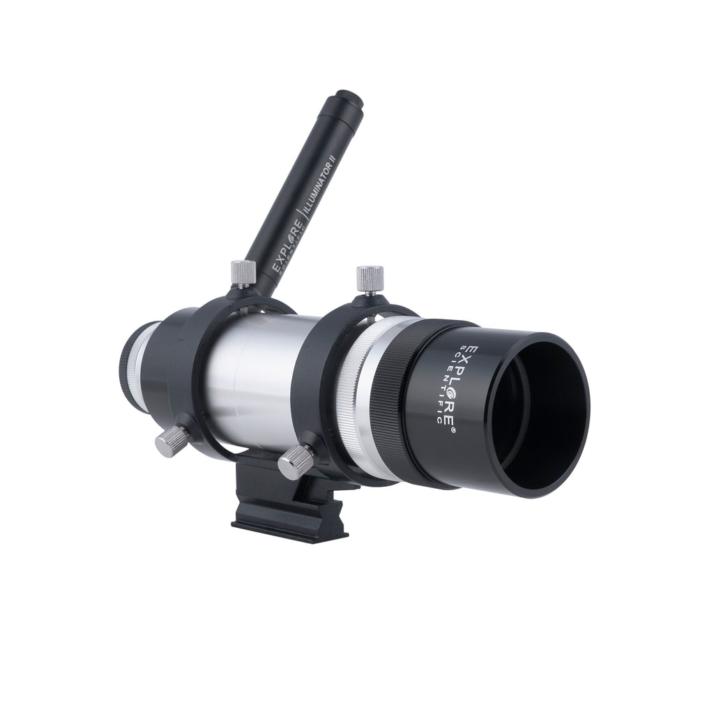 8x50 Straight Through Illuminated Viewfinder with Bracket and NEW long battery life Illuminator II