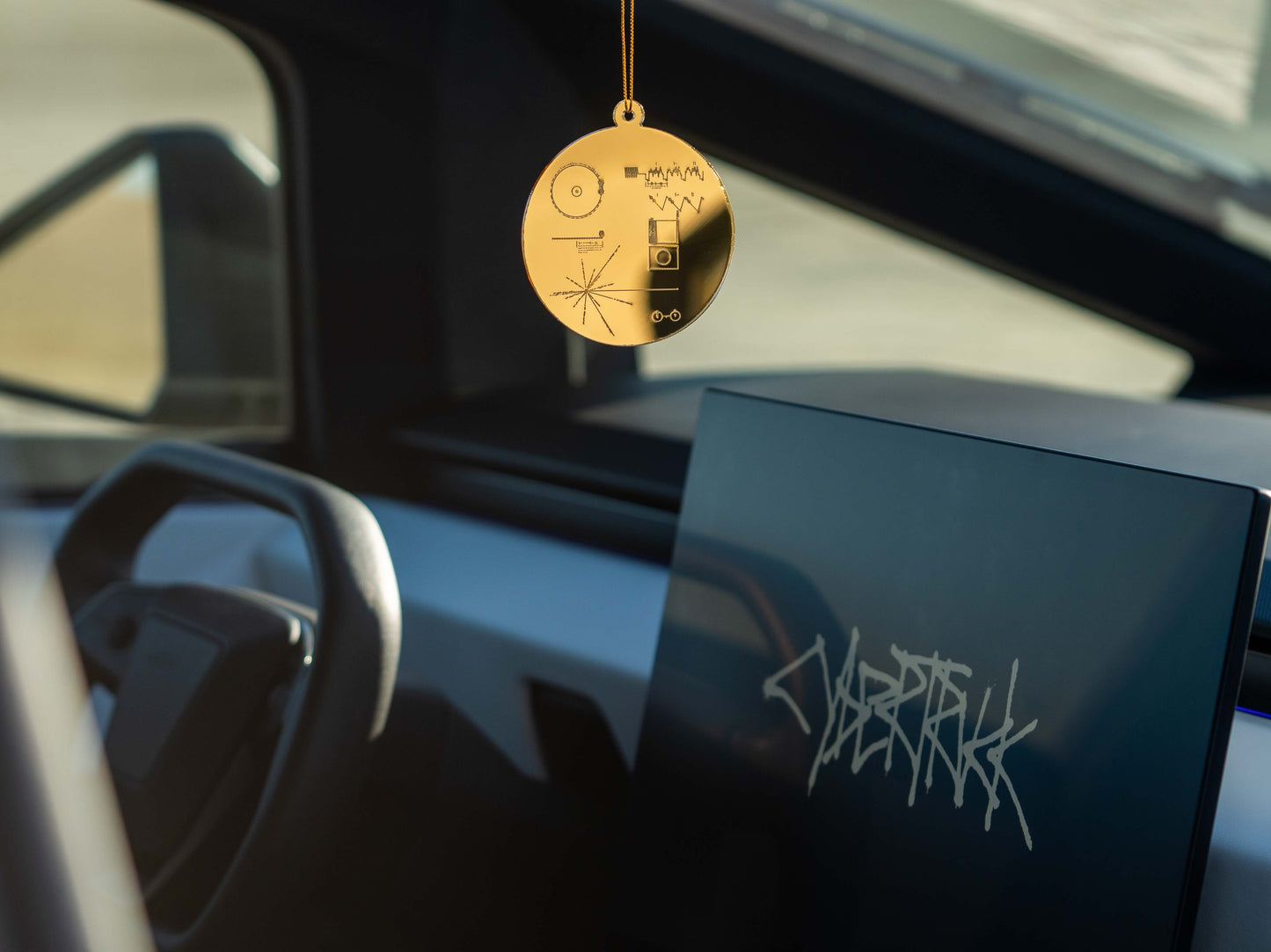 Voyager Golden Record Holiday Ornament