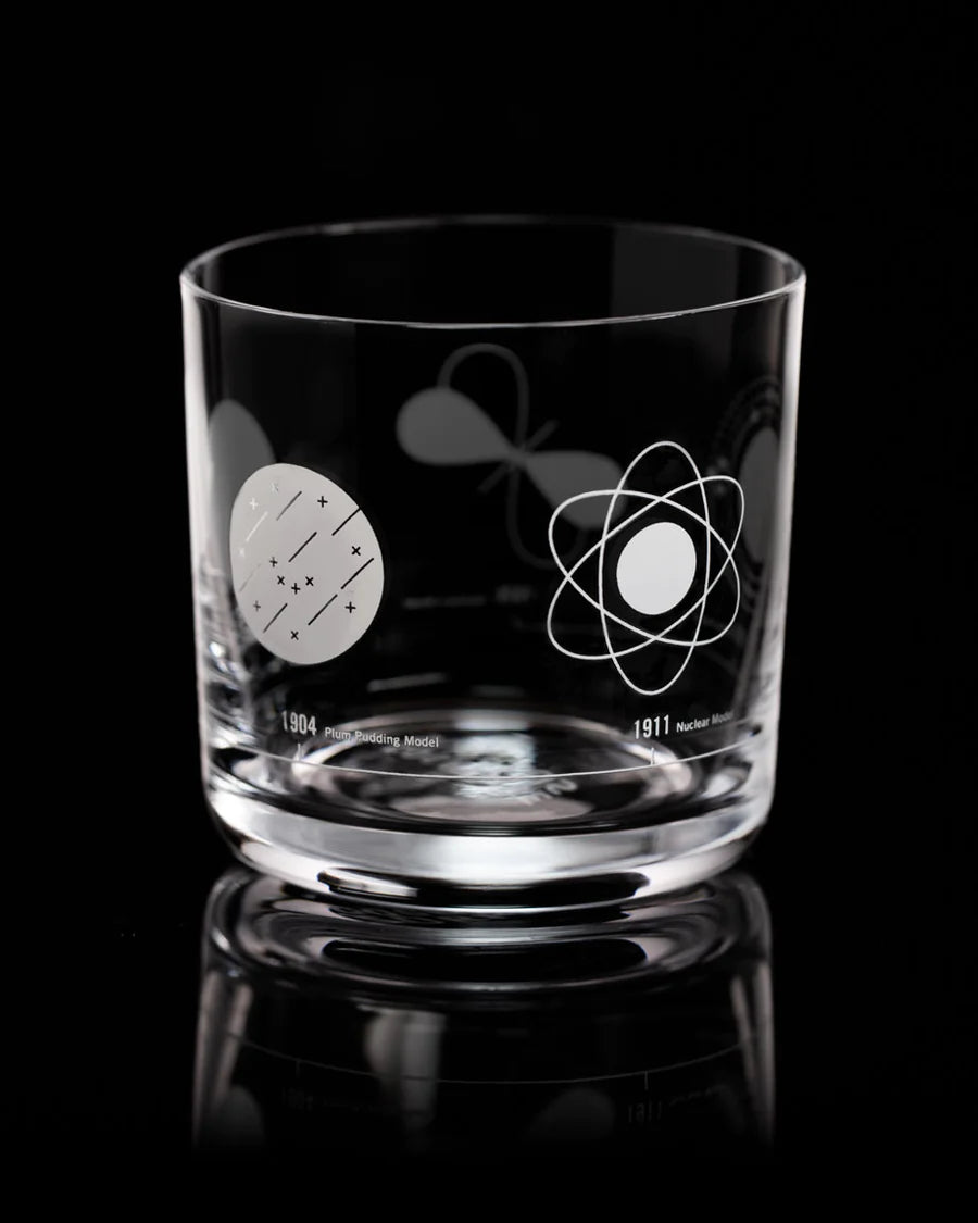 Atomic Models Lowball Glass: White - Stemcell Science Shop