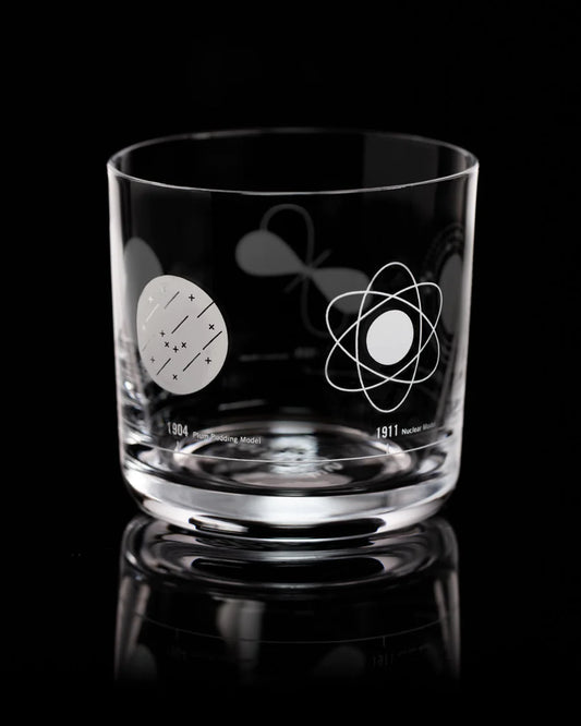 Atomic Models Lowball Glass: White - Stemcell Science Shop