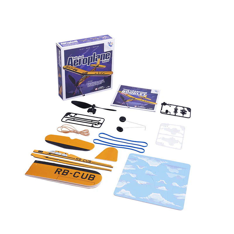 J-3 Cub Classic Series Rubber Band Airplane Science