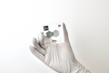 Zinc Element Cube - 2" Acrylic Display - Atomic Number 30