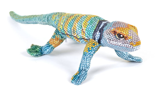 Coilkins Collard Lizard Stuffed Animal 12"